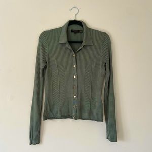 Ted Baker - “Meena” Button Up Cardigan - Green - Size 1
